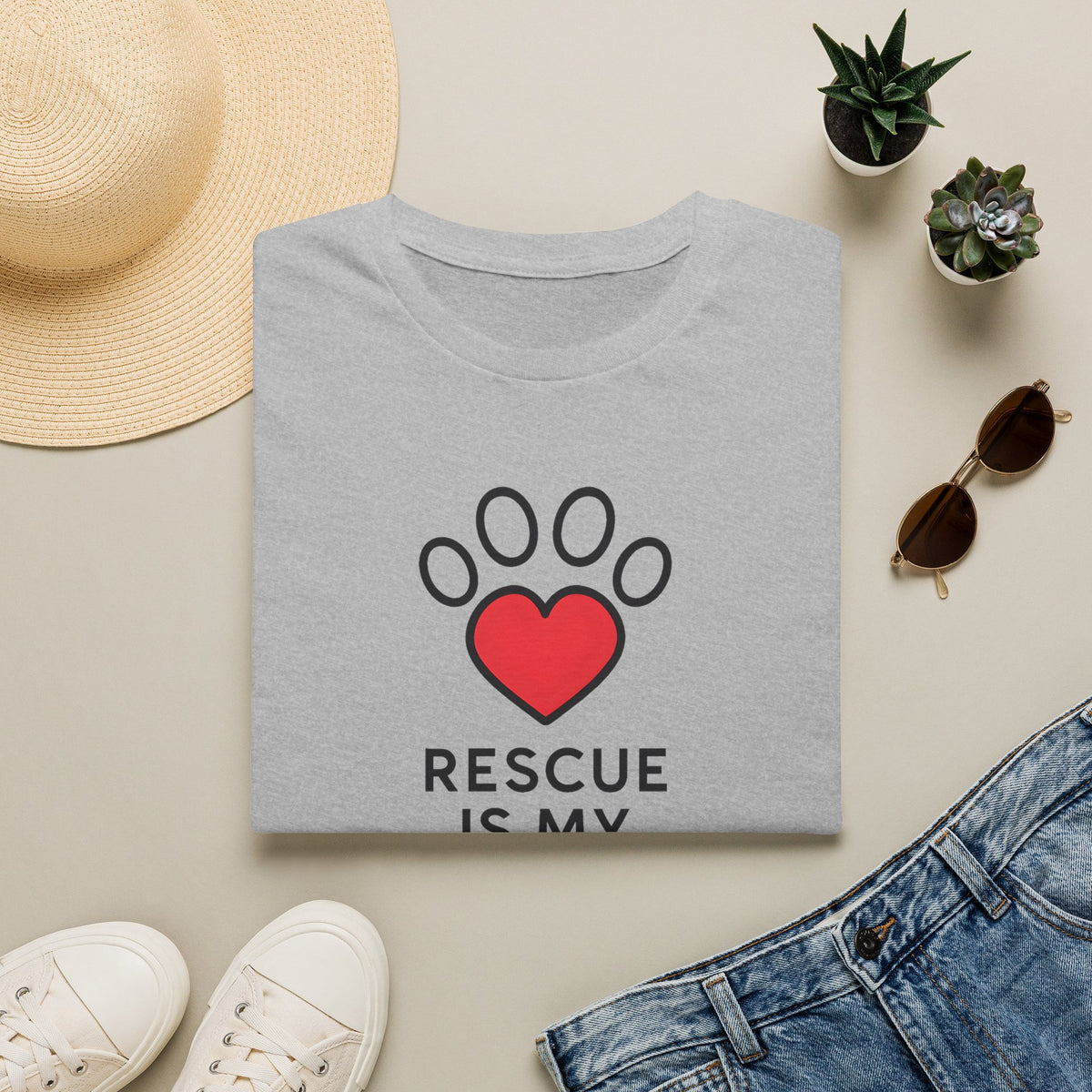 Rescue Is My Breed T-Shirt