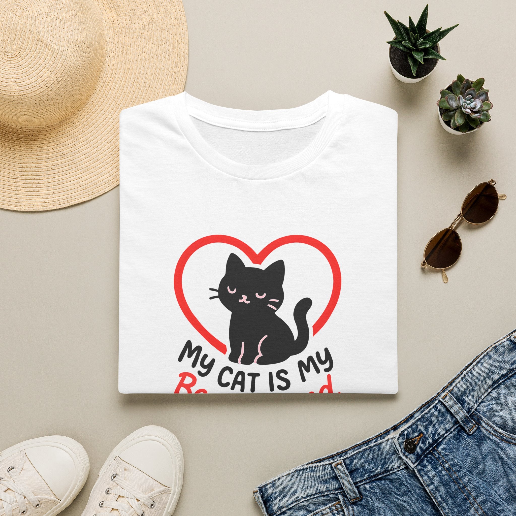 Best Friend Cat T-Shirt