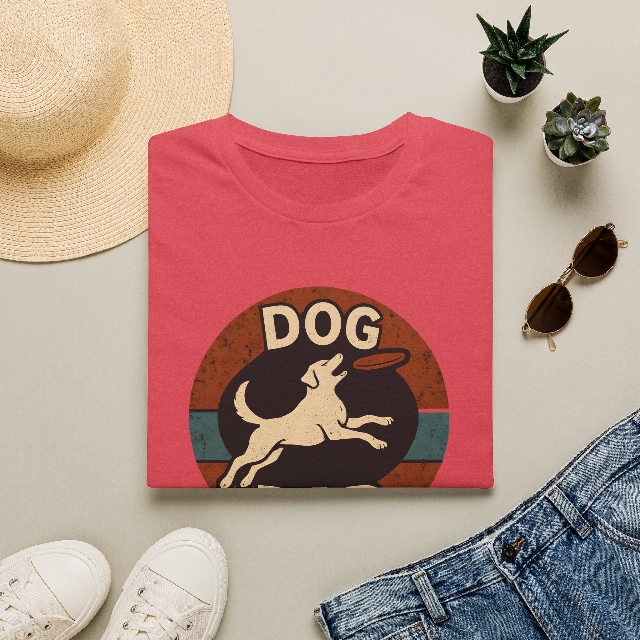 Dog Dad Badge T-Shirt