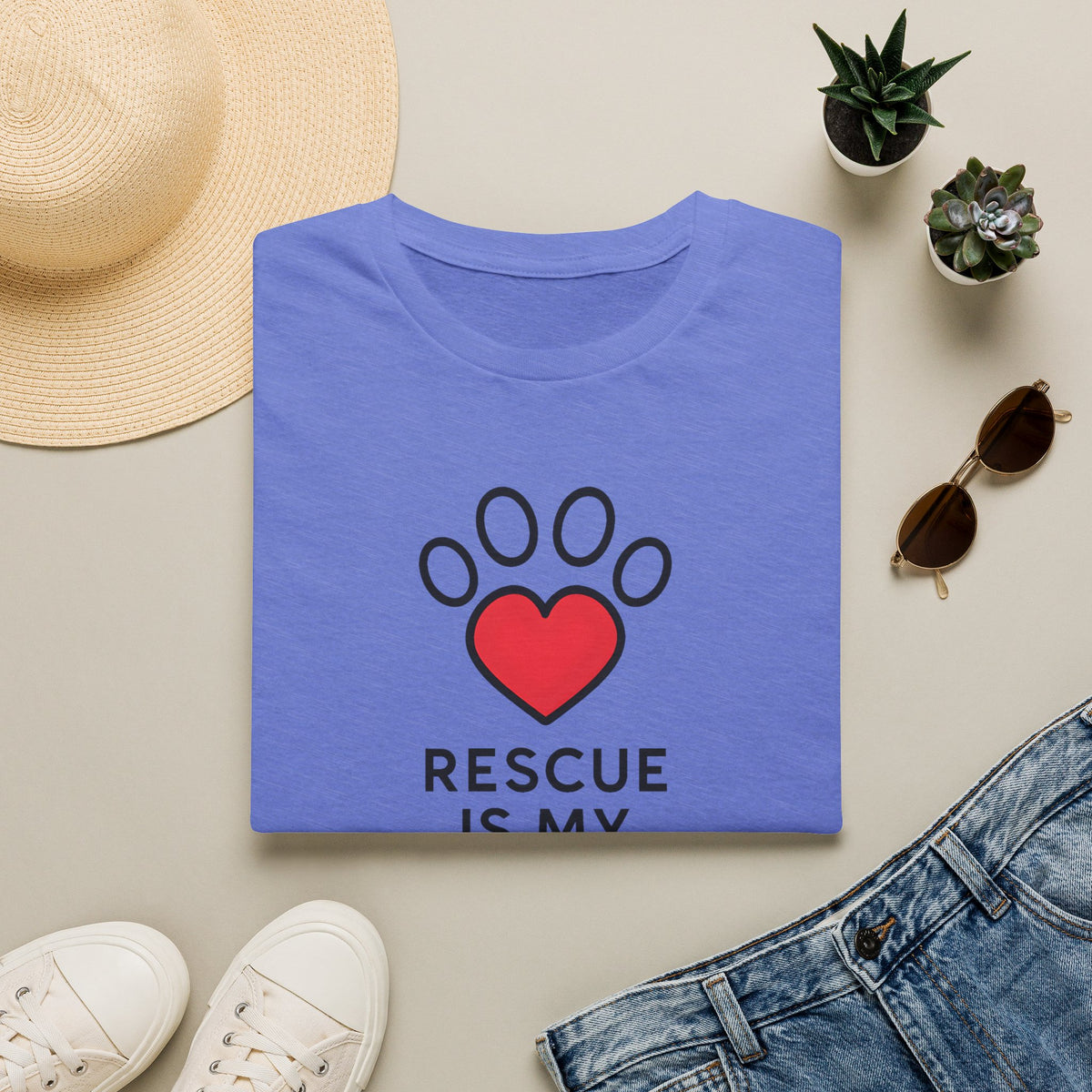 Rescue Is My Breed T-Shirt