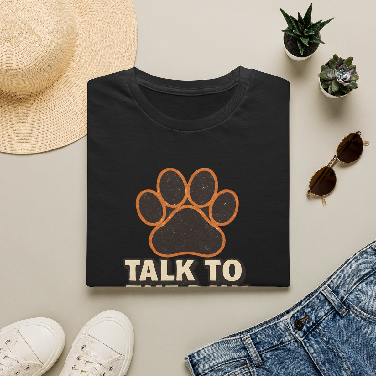 Talk To The Paw T-Shirt