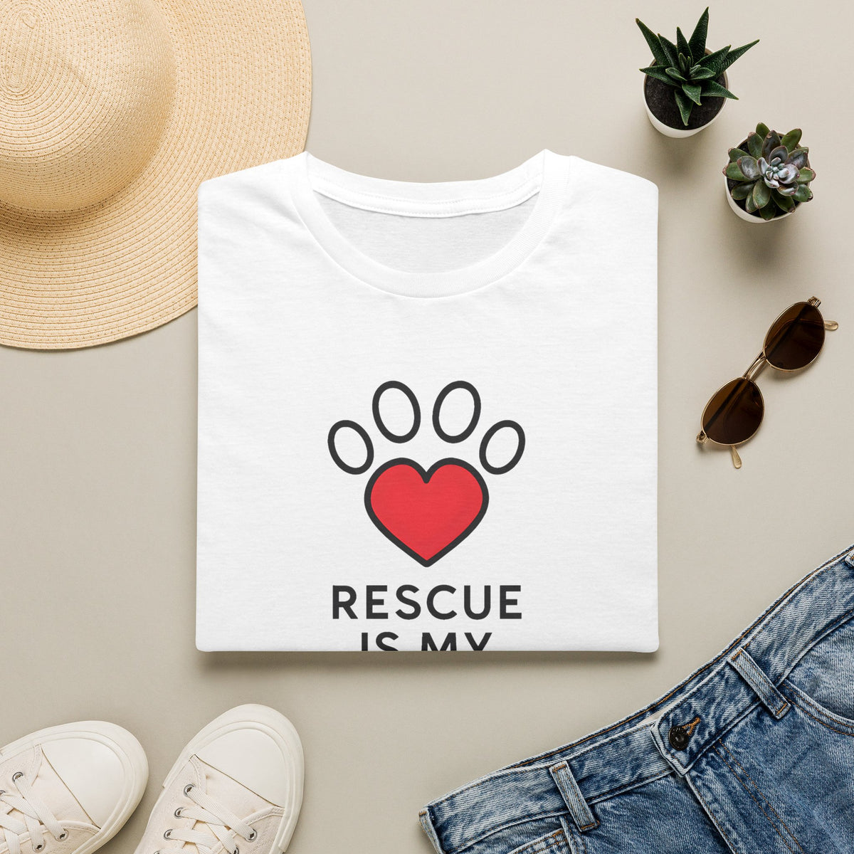 Rescue Is My Breed T-Shirt