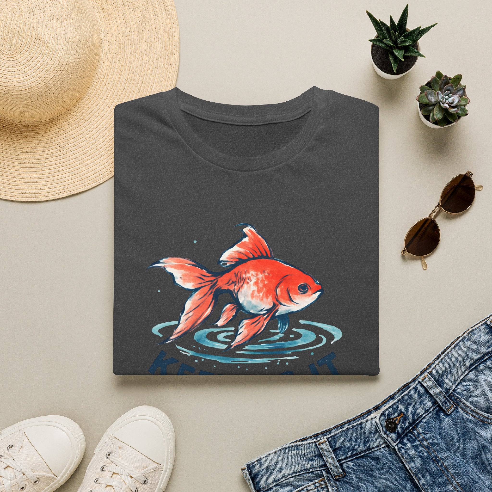 Goldfish Keeping It Real T-Shirt