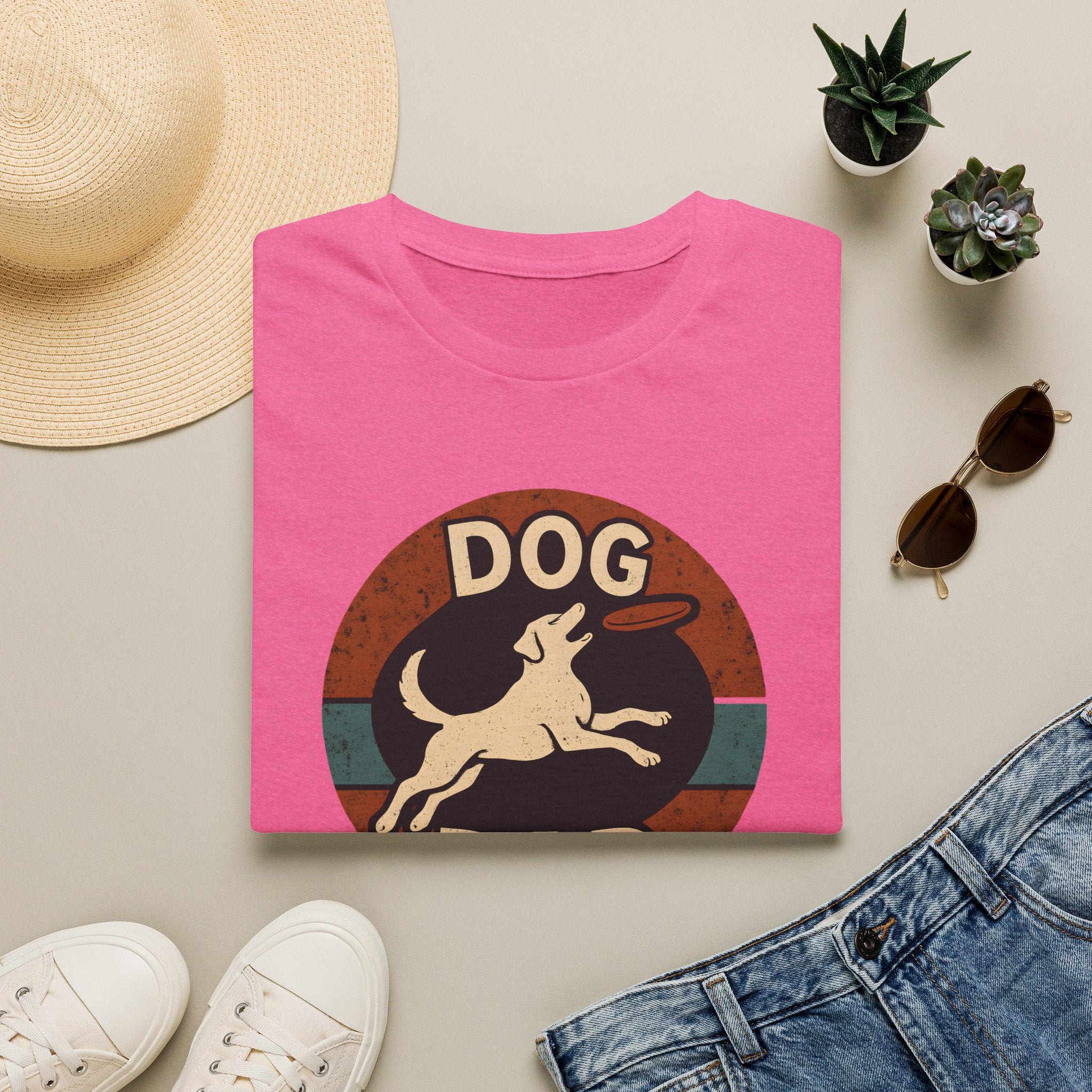 Dog Dad Badge T-Shirt