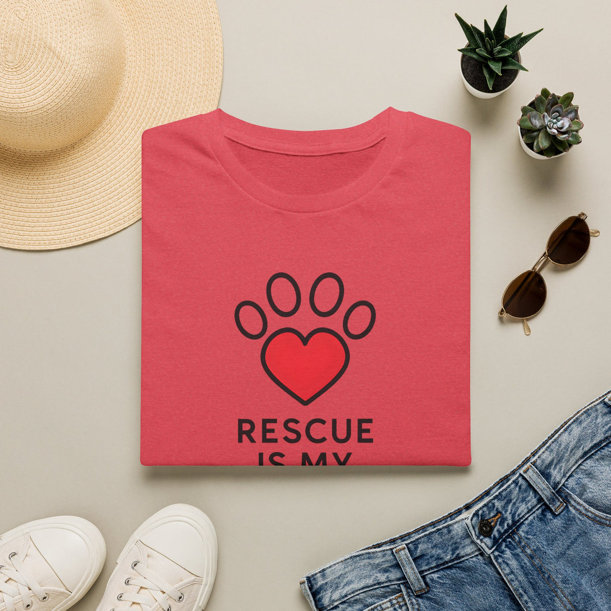 Rescue Is My Breed T-Shirt