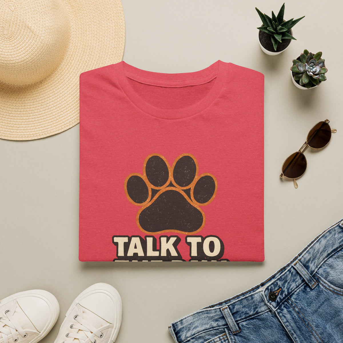 Talk To The Paw T-Shirt