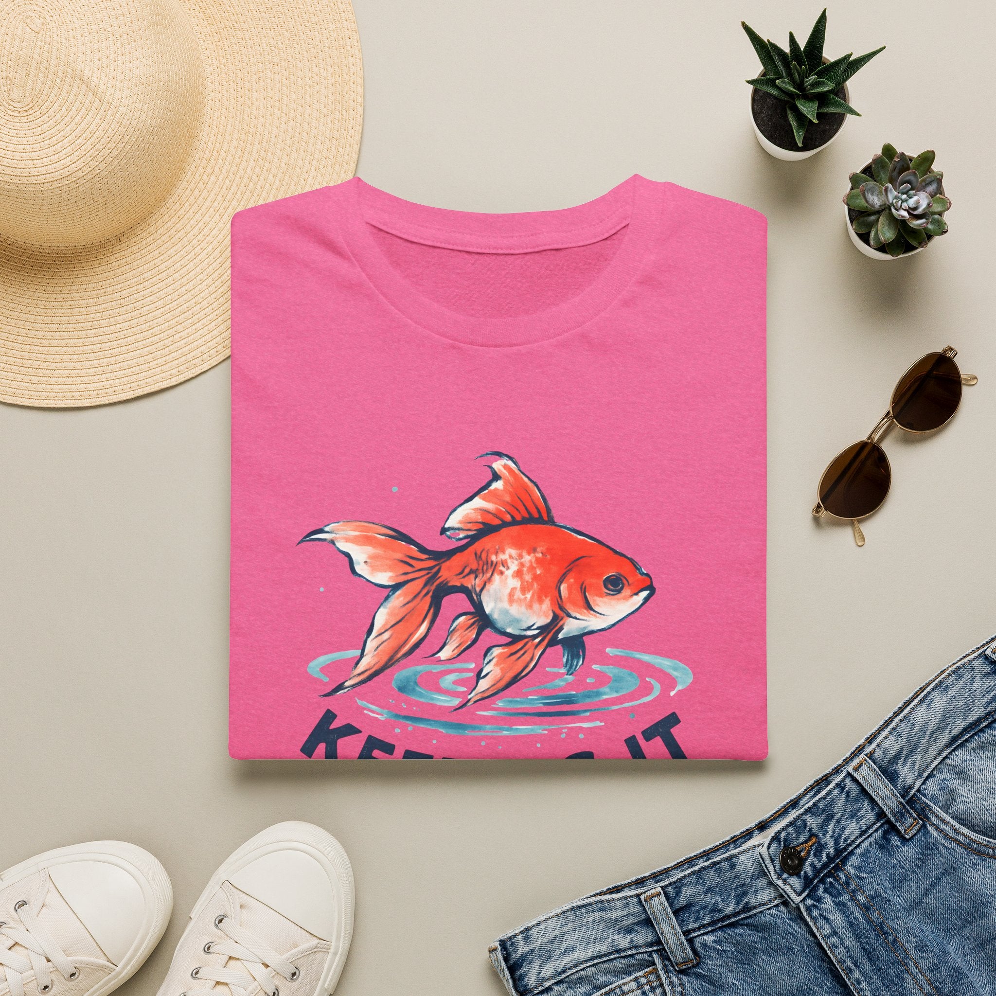 Goldfish Keeping It Real T-Shirt