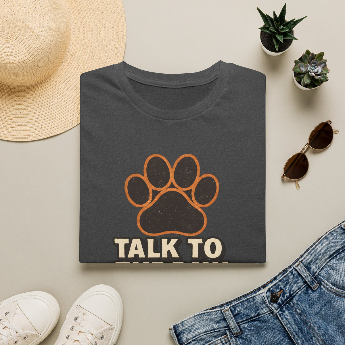 Talk To The Paw T-Shirt