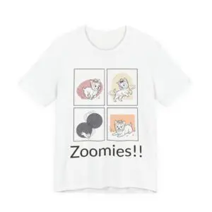 Yorkie Zoomies T-Shirt – Cute Yorkshire Terrier Running Dog Tee for Yorkie Lovers